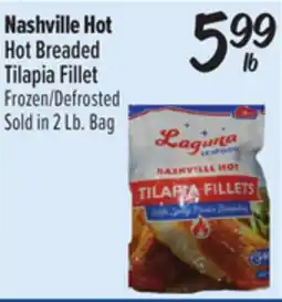 El Super Nashville Hot Hot Breaded Tilapia Fillet offer