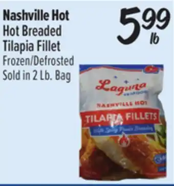 El Super Nashville Hot Hot Breaded Tilapia Fillet offer