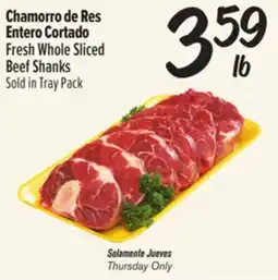 El Super Fresh Whole Sliced Beef Shanks offer