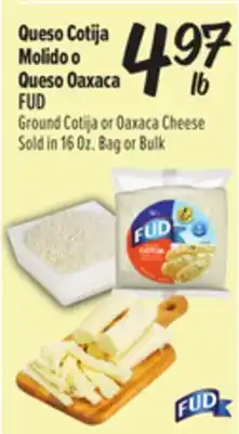 El Super Ground Cotija or Oaxaca Cheese offer