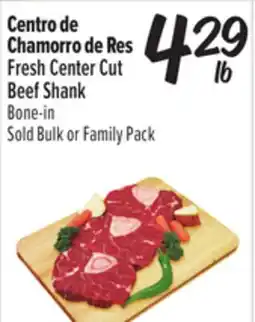 El Super Fresh Center Cut Beef Shank offer