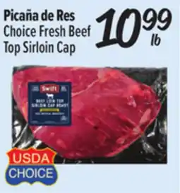 El Super Choice Fresh Beef Top Sirloin Cap offer