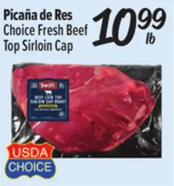 El Super Choice Fresh Beef Top Sirloin Cap offer