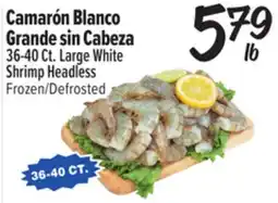 El Super 36-40 Ct. Large White Shrimp Headless offer