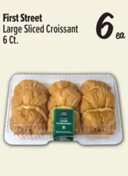El Super Large Sliced Croissant offer
