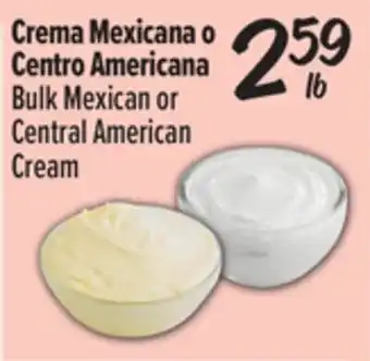 El Super Bulk Mexican or Central American Cream offer