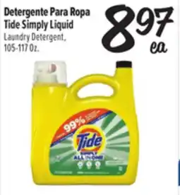 El Super Simply Liquid Laundry Detergent offer