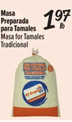 El Super Masa for Tamales Tradicional offer