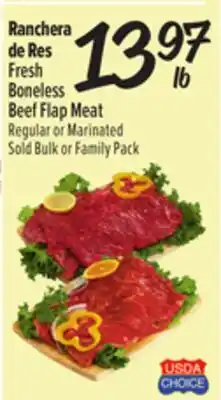 El Super Fresh Boneless Beef Flap Meat offer
