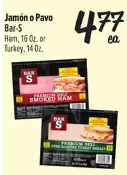 El Super Ham, 16 Oz. or Turkey, 14 Oz offer
