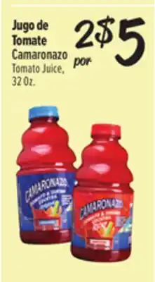 El Super Tomato Juice offer