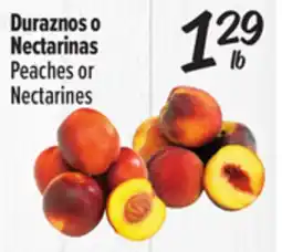 El Super Peaches or Nectarines offer