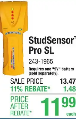 Menards StudSensor Pro SL offer