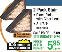 Menards 2-Pack Stair offer