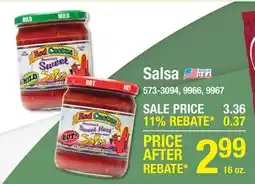 Menards Salsa offer