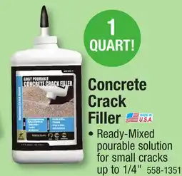 Menards Concrete Crack Filler offer