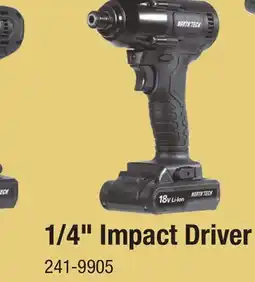 Menards 1/4 Impact Driver offer
