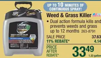 Menards Weed & Grass Killer offer