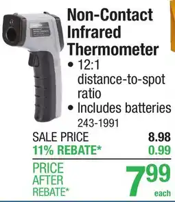 Menards Non-Contact Infrared Thermometer offer
