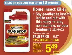 Menards Home Insect Killer offer