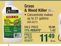 Menards Grass & Weed Killer offer