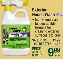 Menards Exterior House Wash offer