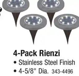 Menards 4-Pack Rienzi offer
