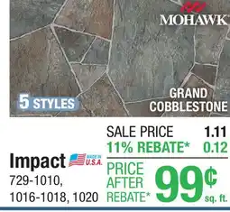 Menards Impact offer
