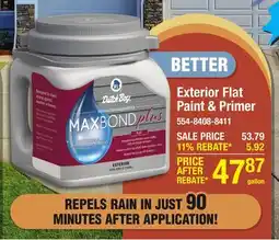 Menards Exterior Flat Paint & Primer offer