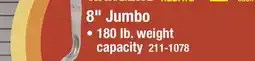 Menards 8 Jumbo Hangers offer