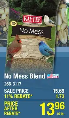 Menards No Mess Blend offer