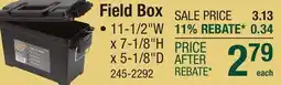 Menards Field Box offer