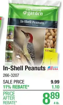 Menards In-Shell Peanuts offer