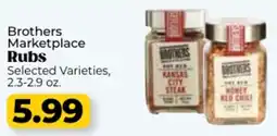 Roche Bros Brothers Marketplace Rubs offer