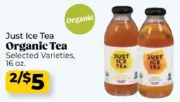 Roche Bros Just Ice Tea Organic Tea offer