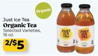 Roche Bros Just Ice Tea Organic Tea offer