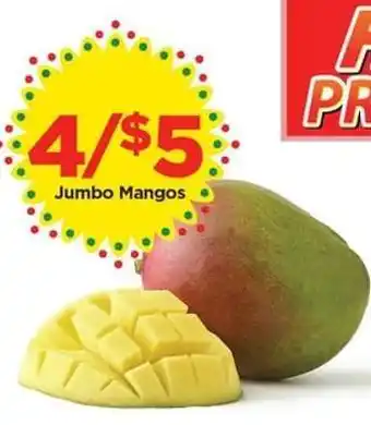 Food 4 Less Jumbo Mangos offer