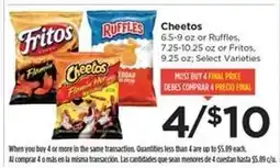 Food 4 Less Cheetos offer