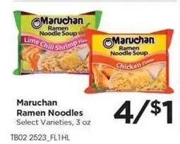 Food 4 Less Maruchan Ramen Noodles offer