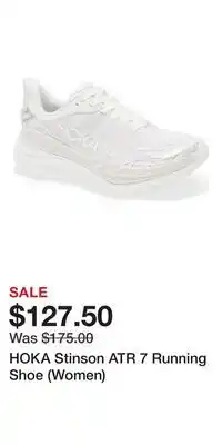 Nordstrom HOKA Stinson ATR 7 Running Shoe (Women) offer