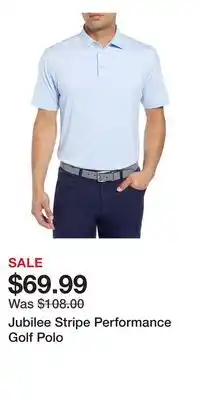 Nordstrom Jubilee Stripe Performance Golf Polo offer