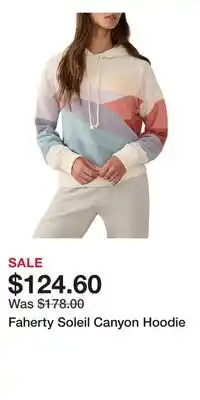 Nordstrom Faherty Soleil Canyon Hoodie offer