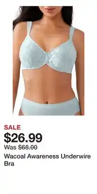 Nordstrom Wacoal Awareness Underwire Bra offer