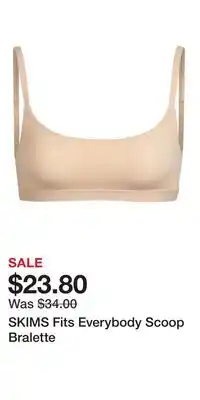 Nordstrom SKIMS Fits Everybody Scoop Bralette offer
