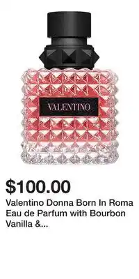 Kohl's Valentino Donna Born In Roma Eau de Parfum with Bourbon Vanilla & Jasmine offer