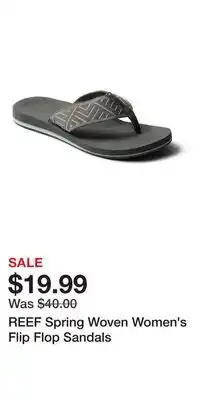 Kohl's REEF Spring Woven Women's Flip Flop Sandals offer