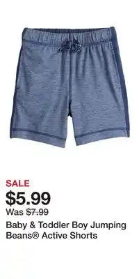 Kohl's Baby & Toddler Boy Jumping Beans Active Shorts offer