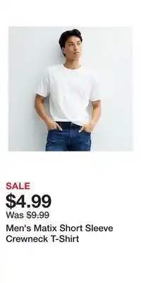 Kohl's Men's Matix Short Sleeve Crewneck T-Shirt offer