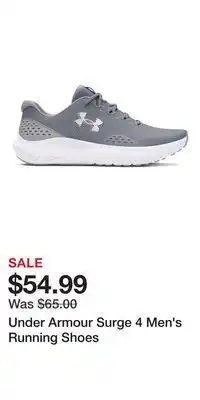 Kohl's Under Armour Surge 4 Men's Running Shoes offer