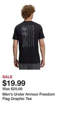 Kohl's Men's Under Armour Freedom Flag Graphic Tee offer